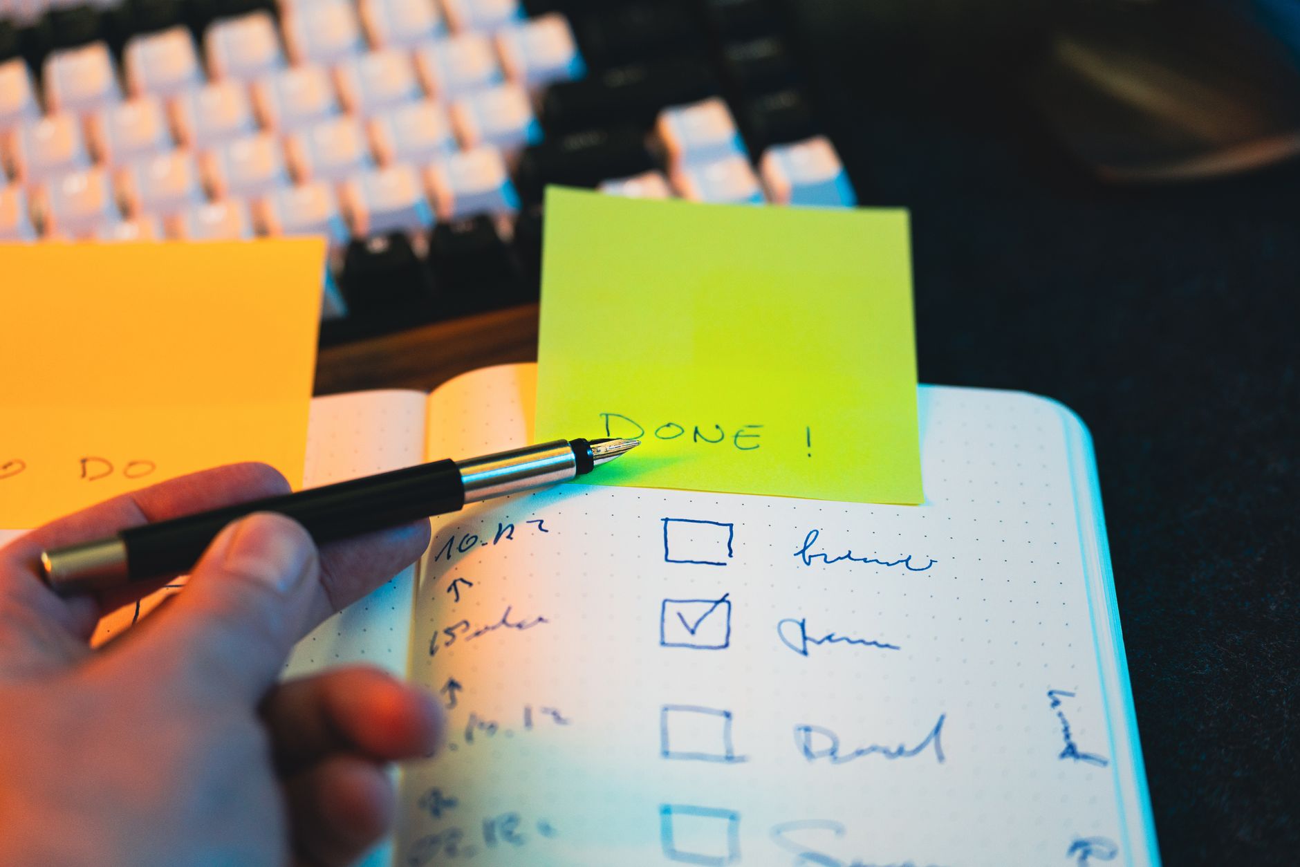 La check-list de rentrée que je garde d’une année sur l’autre
