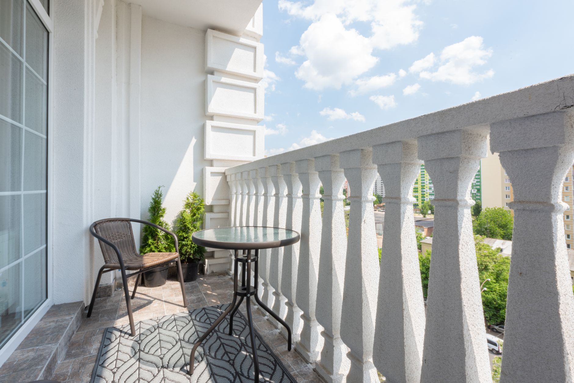 La terrasse comme une vraie pièce à vivre, même petite
